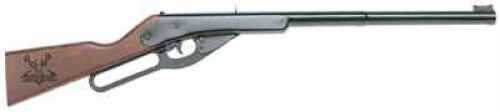 Daisy Model 105 Buck Air Rifle .177 BB Black Finish Wood Stock Lever Action 400 Shot 350 Feet per Second 2105